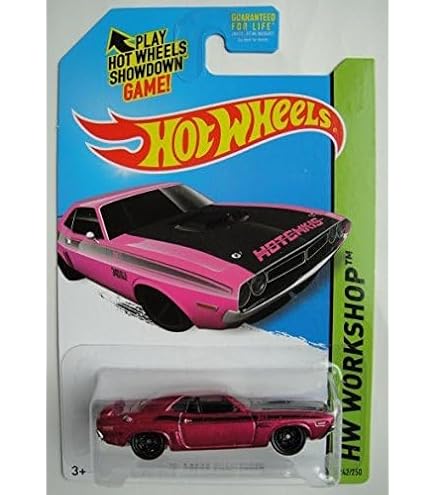 Amazon.com: Hot Wheels Purple 1970 Dodge Challenger HEMI 2006